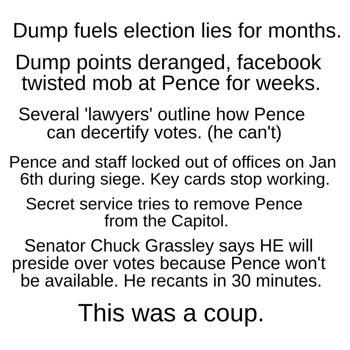 Timothy68545559's tweet photo. @Spladindoobie @ecowatchdawg @marylap64233025 @RepLizCheney @January6thCmte @RepMTG @JailCoalition @CuyahogaCounty @ICEgov pawns in a much bigger scheme. 
these ppl are ruthless and have no limit.
didn't care if pence lived or died. https://t.co/7FhuSEMbOY