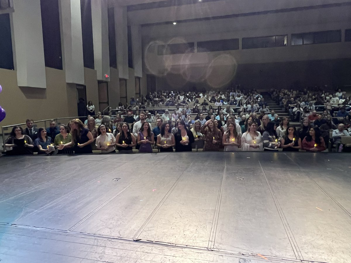 TarletonPrez's tweet photo. The @TarletonState Nursing Pinning Ceremony is one of my favorite events of the year. Congratulations School of Nursing Class of 2021! 💜🎓 https://t.co/YIQ4ZU7dPG