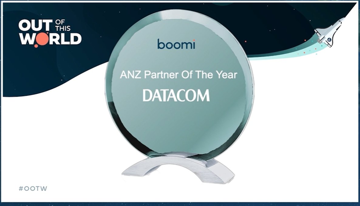 Congratulations to <a href="/Datacom/">Datacom</a> - @Boomi's ANZ Partner of the Year! #GoBoomiIt