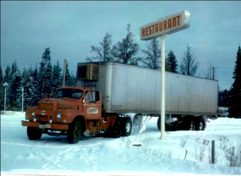 There's nothing like trucking and great restaurants....