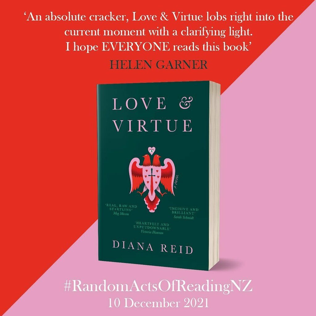 unitybookswgtn's tweet image. Today is #RandomActsOfReading day! @harpercollinsnz have given us 5 copies of #Love&amp;amp;Virtue to give away to five random lucky customers today! 

Pop in today and you may be randomly selected 💕 instagr.am/p/CXSOKvDv6go/