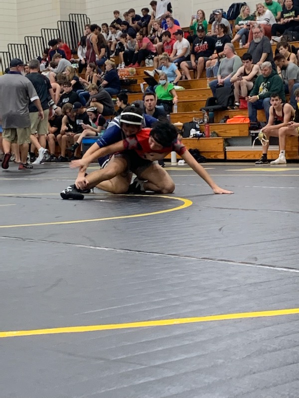 Great job by everyone tonight at the Hernando JV meet! Junior Will Jenkins took first and Sophomore Manny Tesch in their weight classes. All of the wrestlers have made such big improvements since the season started! Can't wait for Kiwanis IBT tomorrow to keep the momentum going!