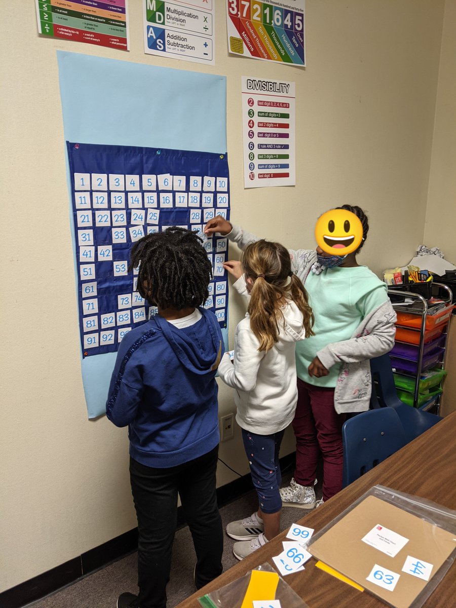 I love the focus of these students learning their way around the hundred's chart.  One of the reasons  I love teaching.  Go Moss Haven Mustangs!
 #risdlitandint #risdpoweroflove #risdbecause