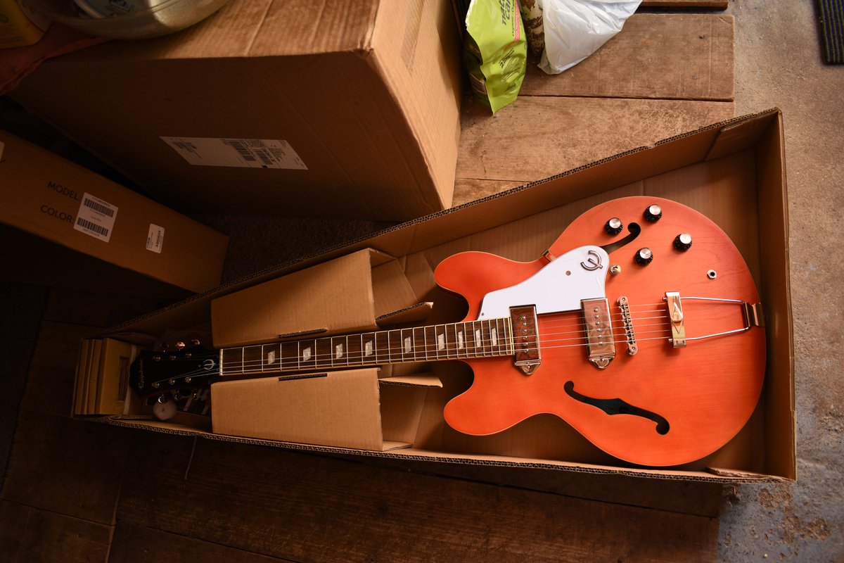 Finally joined the Casino family, and I'm lovin' it!!  <a href="/Epiphone/">Epiphone</a> #Epiphone