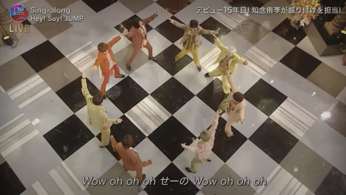 himawari_m118's tweet image. 後ろで楽しそうに回るお兄さん達💙💜💚

今回も平和な輪になるJUMP🕊
💙💜💚💛🧡💖❤️💎

笑顔が可愛い伊野尾ちゃん💙

それぞれ自分の好きなアーティストを観て元気を貰い笑顔になる😊
それでいい🌈🍀👍🐈
ありがとう⭐️JUMP

#HeySɑyJUMP 
#FNS歌謡祭2021