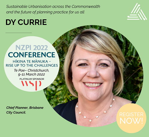 Introducing Dy Currie, keynote speaker at #NZPIC2022.  

#NZPI #NZplanning #Conference #Christchurch #Ōtautahi #HikinaTeMānuka #RiseUptotheChallenges #KeynoteSpeaker #DyCurrie

Bio:  bit.ly/3o9k3hJ 
Register:  bit.ly/3E9xV0W