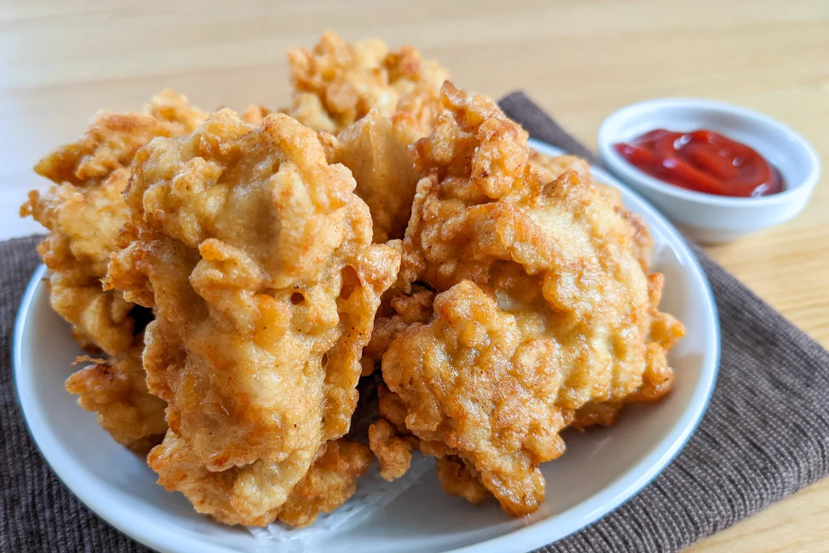 ザックザクの食感で美味しそう！「天かすチキンナゲット」