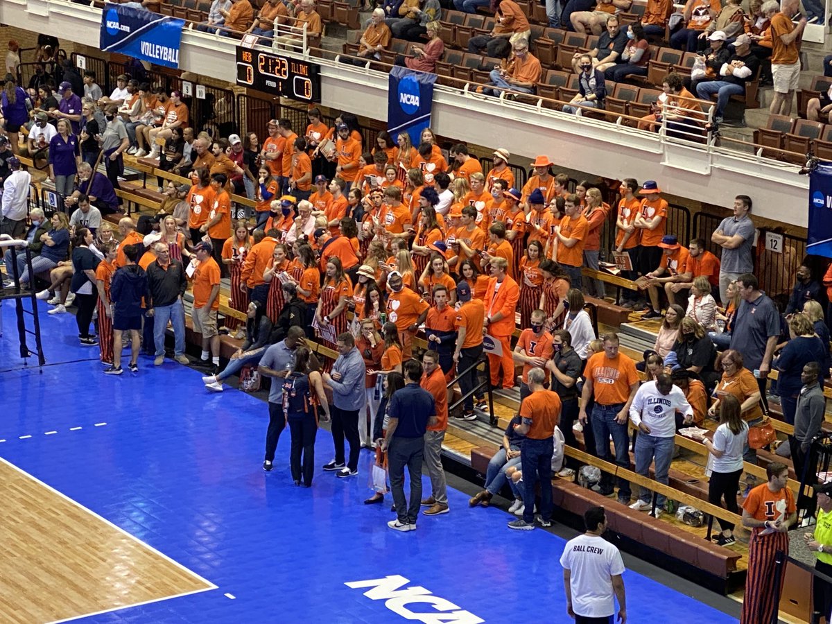 The home          vs.              us
student section