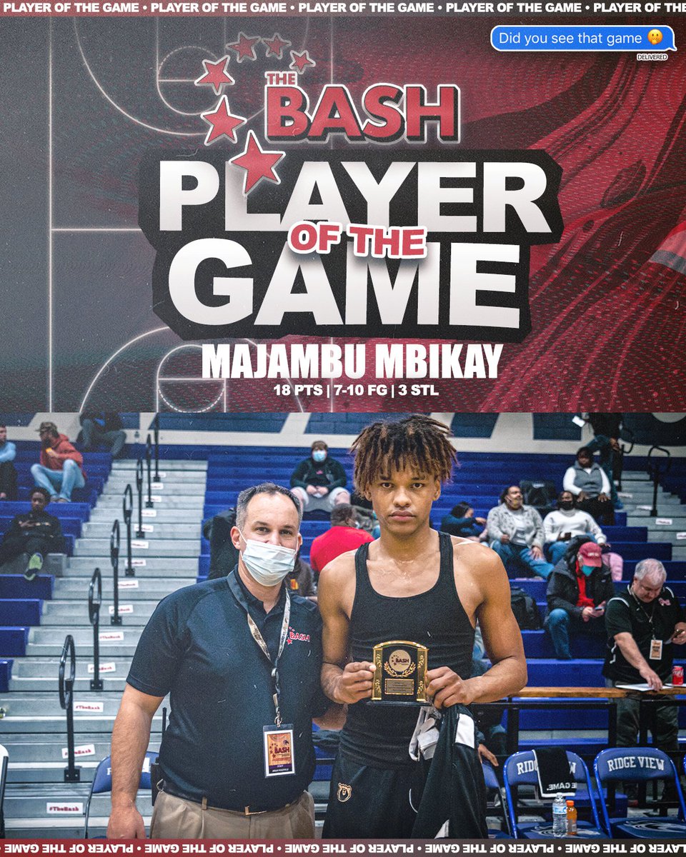 Did you see that game?🤭 Majambu Mbikay leads <a href="/orangevilleprep/">The Orangeville Prep</a> to a win at #thebash !!