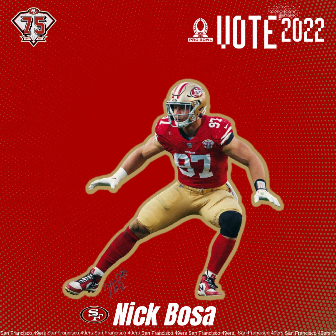 smullanjr's tweet image. #ProBowlVote + Nick Bosa