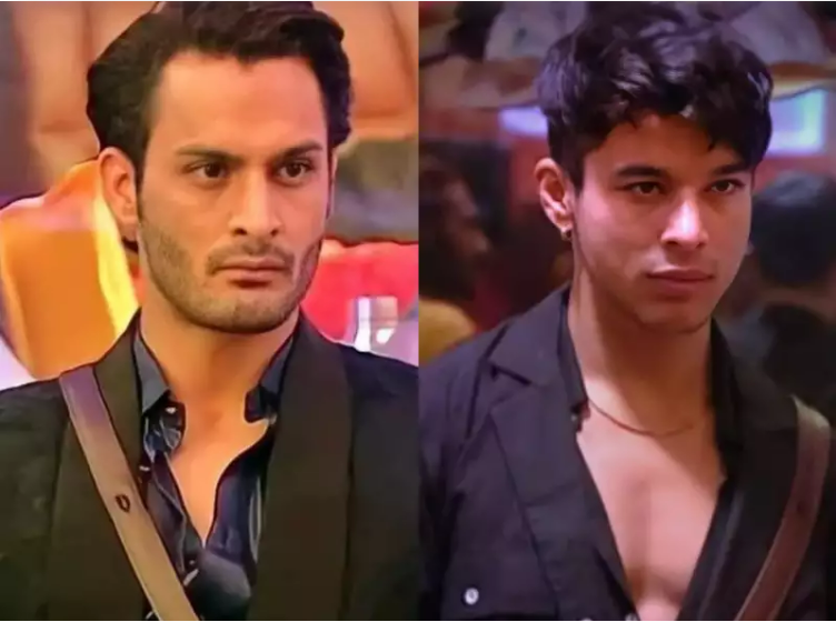 Sahil37201946's tweet photo. #BiggBoss15 : #UmarRiaz laughed at #PratikSehajpal 's career; saying, "You wasted the time to complete a law degree, and ended up doing reality shows." Pratik Sehajpal expressed disappointment at the mention of the latch-up incident.#PratikIsTheBoss #UmarArmy #BB15 https://t.co/YqS3J0brx4