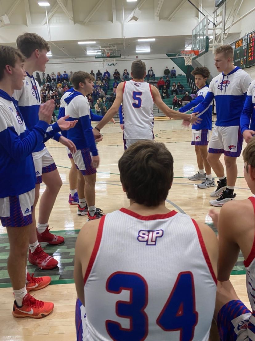 SLPbasketball's tweet photo. First game of the season… 20 BALL❕ 🔥Thanks for the turnout, Game 2 Saturday at Hiawatha Collegiate High School vs. Eagan @6 #rollpanthers https://t.co/ftF7FFBZkp