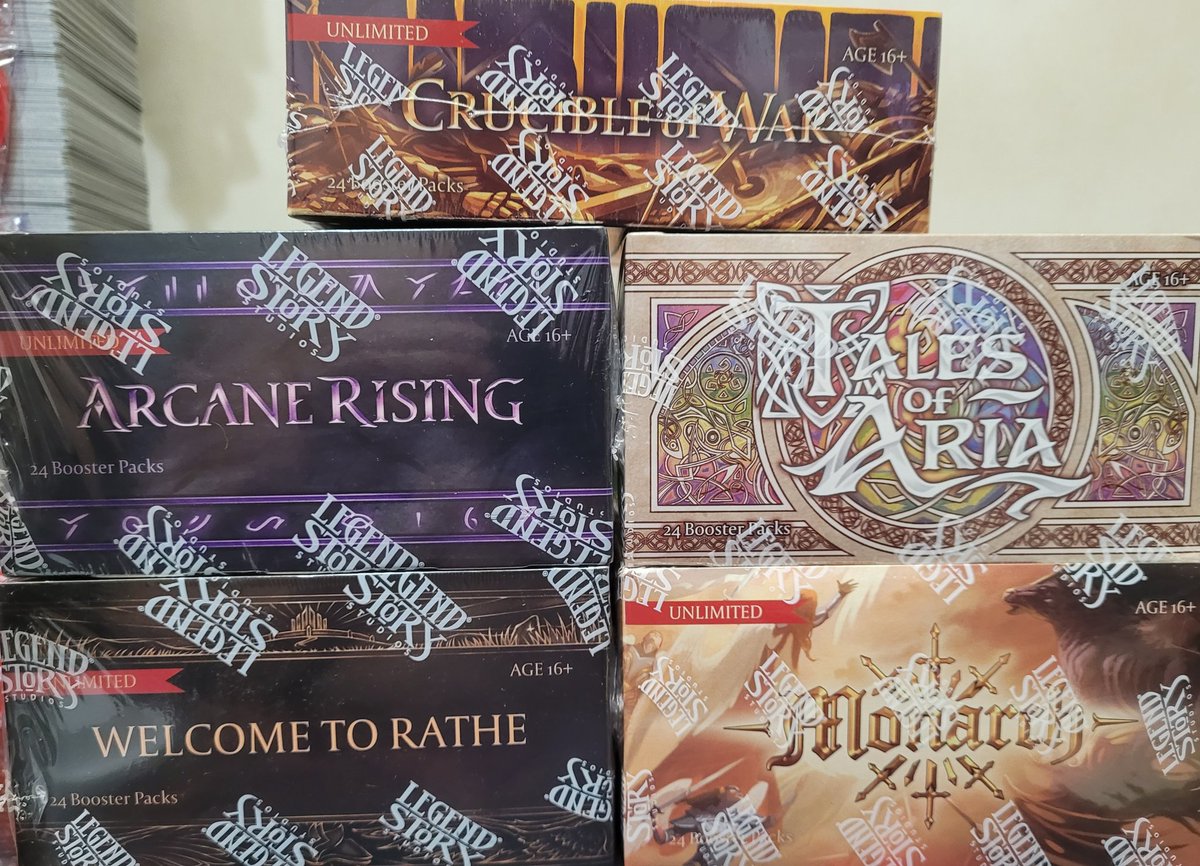 TwiddlersPlace's tweet photo. Thinking of opening 3 boosters from EACH #FAB set Sunday evening. If you're interested, tune in to my FB or YouTube stream @ 730pm. Linktree on bio page.

#TwiddlersPlace #WelcomeToRathe #Monarch #CrucibleOfWar #ArcaneRising #TalesOfAria #LiveStream #PackCracking #FleshAndBlood https://t.co/fcgxynhF8j