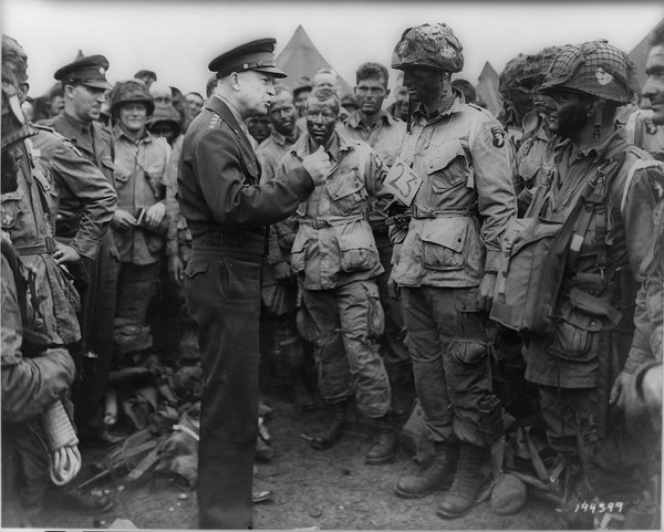 On this day in 1944, the United States Congress establishes the rank of five-star general. Eisenhower, Marshall, MacArthur and Bradley are all promoted.
