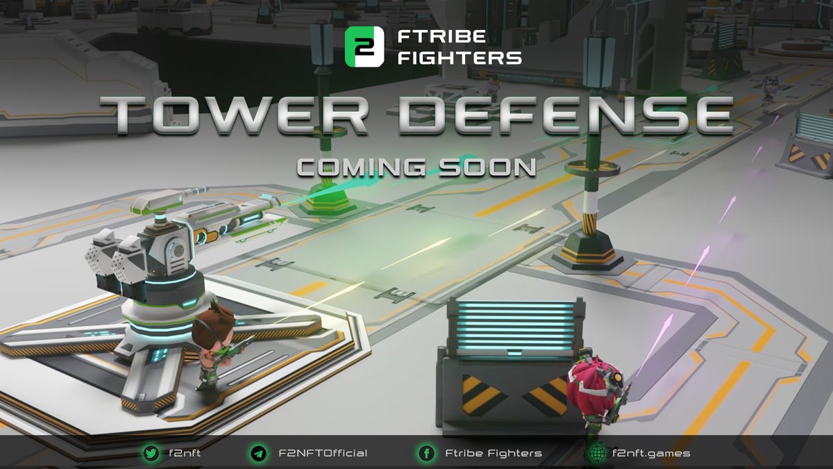 ⚔️Game Mode⚔️

Can’t wait to share with you guys this hottest news: Our new game mode, Tower Defense, is around the corner. 🥳

😉Sure that you will enjoy this one, so stay tuned.

📌Don’t forget our massive #AIRDROP is live now.
👉Join here: airdrop.f2nft.games

#F2NFT #F2C
