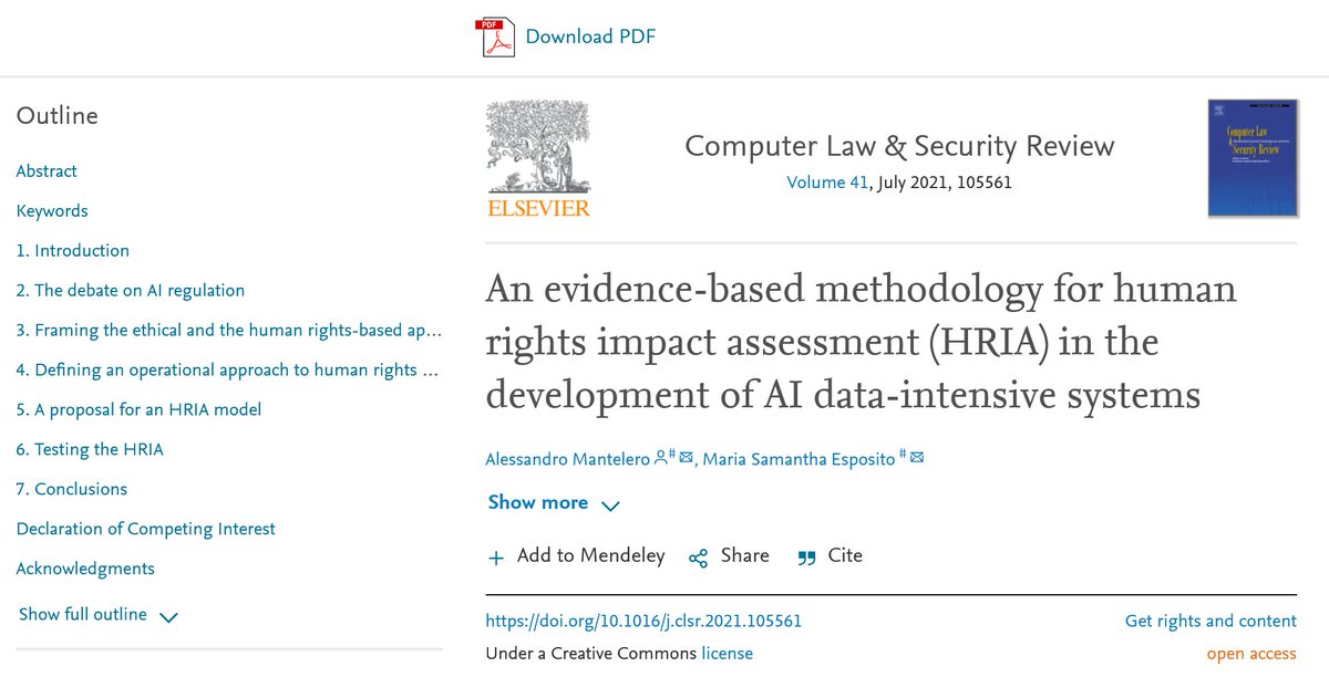 Alessandro Mantelero tweet media