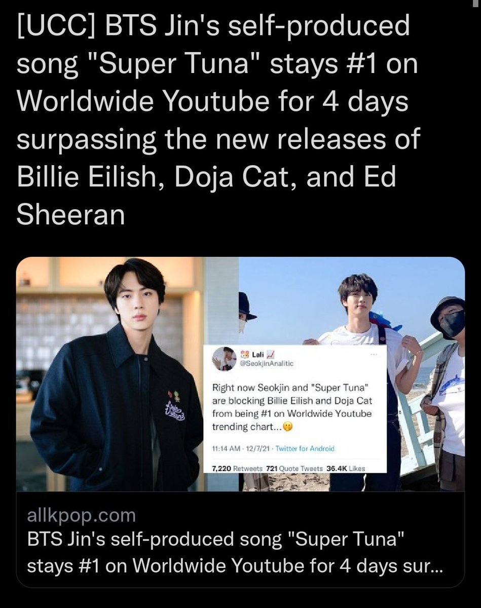 joon_lovebot's tweet photo. I don't think Jin will speak to us ever again 😭😭😭 https://t.co/DQyTQMI7XM
