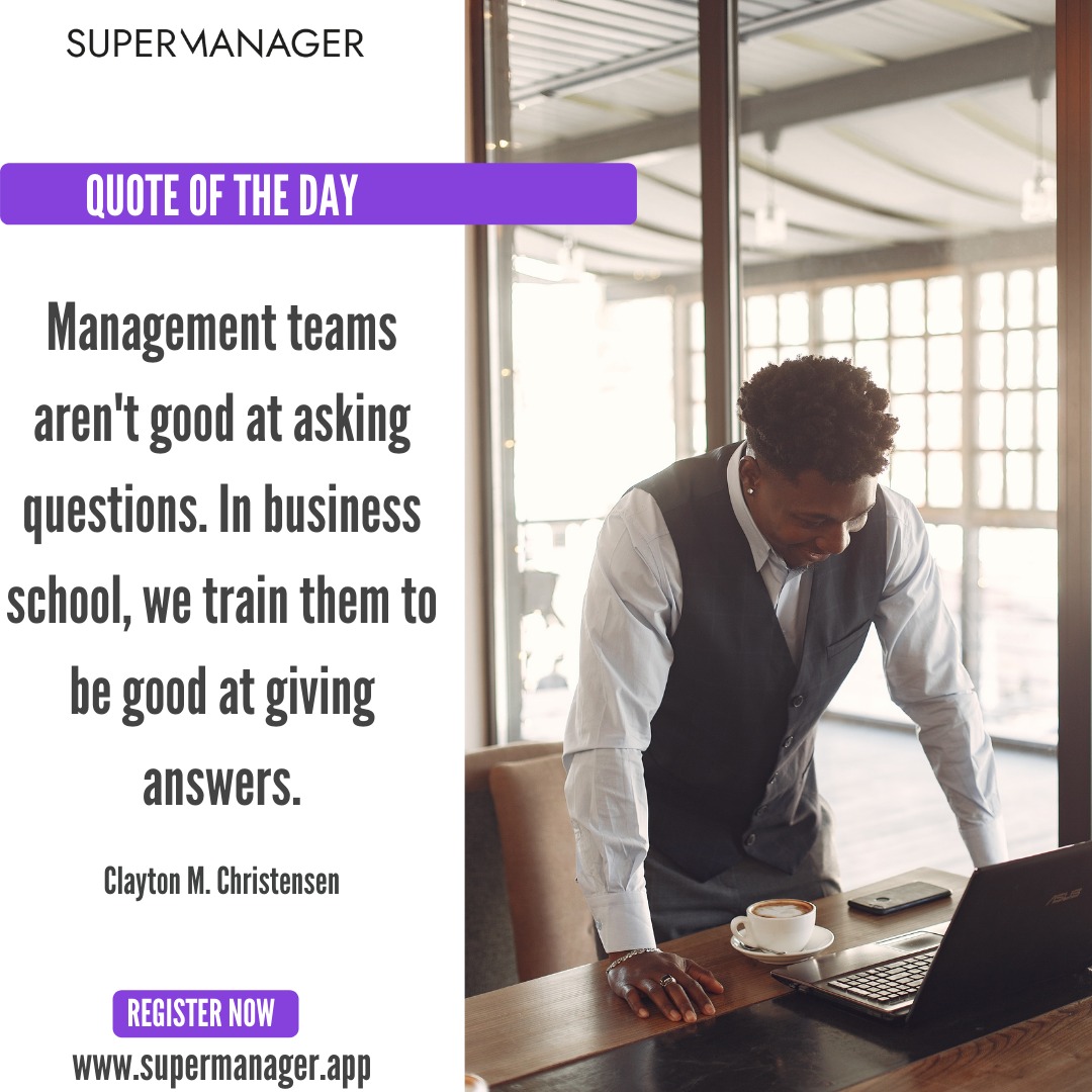 TheSupermanager's tweet photo. I start with the premise that the function of leadership is to produce more leaders, not more followers. —Ralph Nader
For FREE Leadership Training
Do Sign-Up Here:- https://t.co/zpRDVjuWcK
#thesupermanager #management #education #leadership
Follow us on Instagram @TheSupermanager https://t.co/qiMpnzQmY8