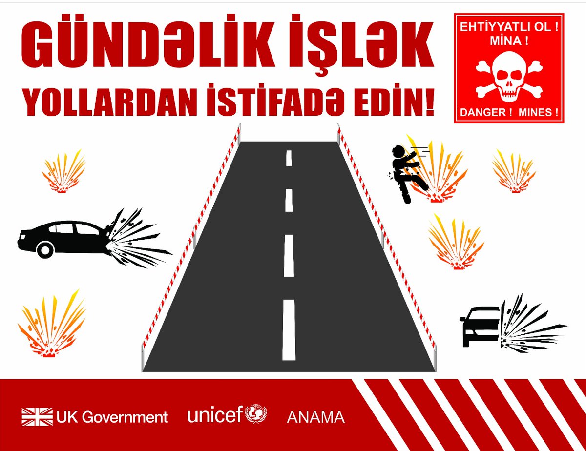 #HumanRightsDay 
#ArmenianWarCrimes 
#FreeUsFromLandmines 
#NoLandMines 
Erməni terrorizinə son!!!!