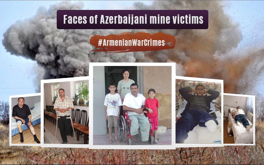 #HumanRightsDay 
#ArmenianWarCrimes 
#FreeUsFromLandmines 
#NoLandMines 
Erməni terrorizinə son!!!!