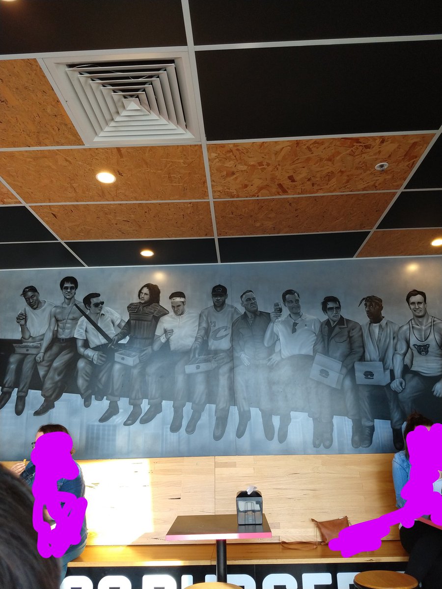 Hey @bossburger where are the women?! One female image amongst 17 men. Thinking 50% of your customers are women...Just saying #genderequality #womenbeingseen #misogyny #patriarchy #womenrepresented