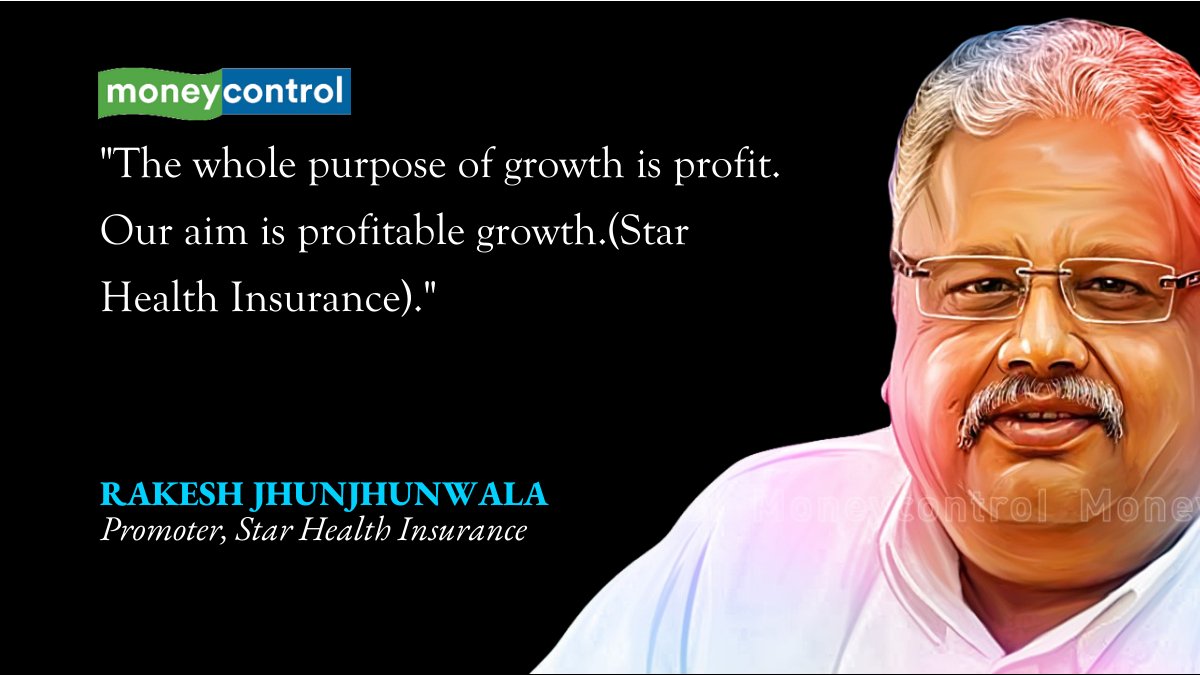 moneycontrolcom's tweet photo. Rakesh Jhunjhunwala-backed #StarHealthInsurance gets ready to list on the Indian bourses today.

Watch the big bull of Dalal Street live in conversation with @PoddarNisha, where he shares #StarHealth's outlook for growth &amp; more ⚡️ https://t.co/je9QBqXaME

#StarHealthInsuranceIPO https://t.co/14DNrNZ4hG