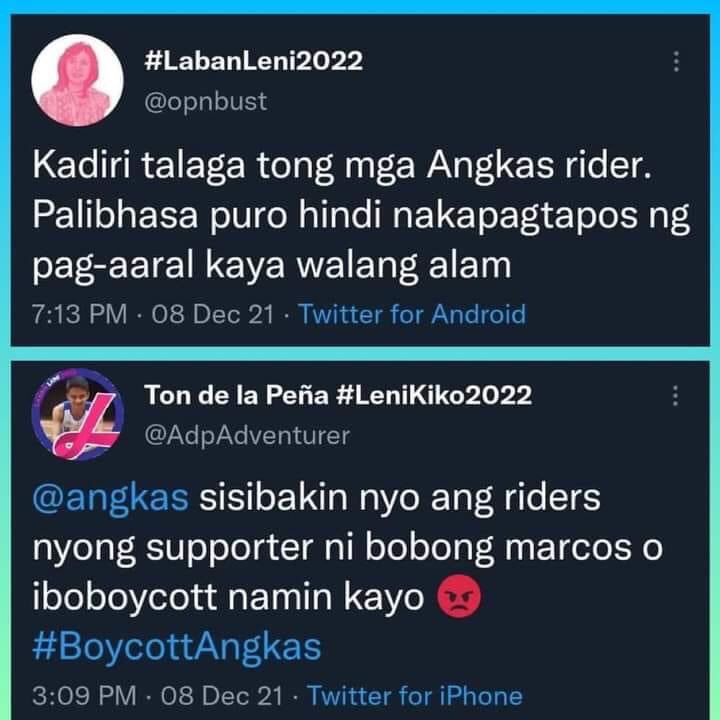 cris2per22's tweet photo. Ganito sila ka edukado kaya kapiraso nlng suppotters mu nanay lugaw ???
#SupportAngkas
STOP CANCEL CULTURE https://t.co/mLWmsuB60T