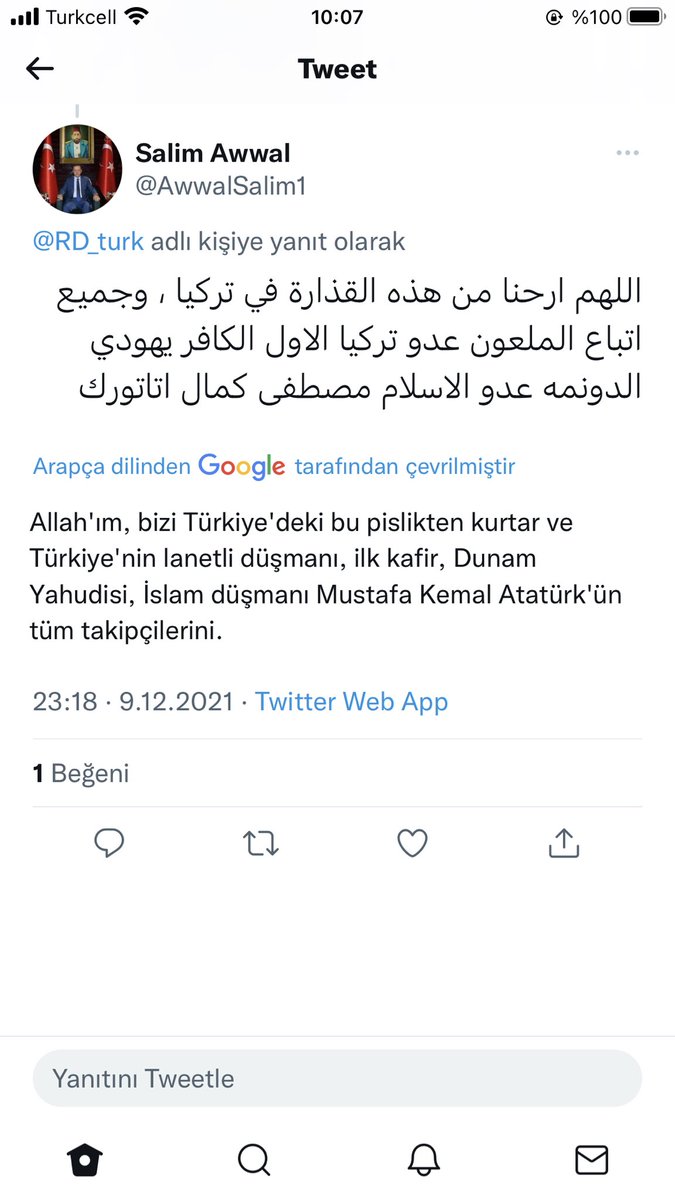 Kemal ÖZKİRAZ tweet media