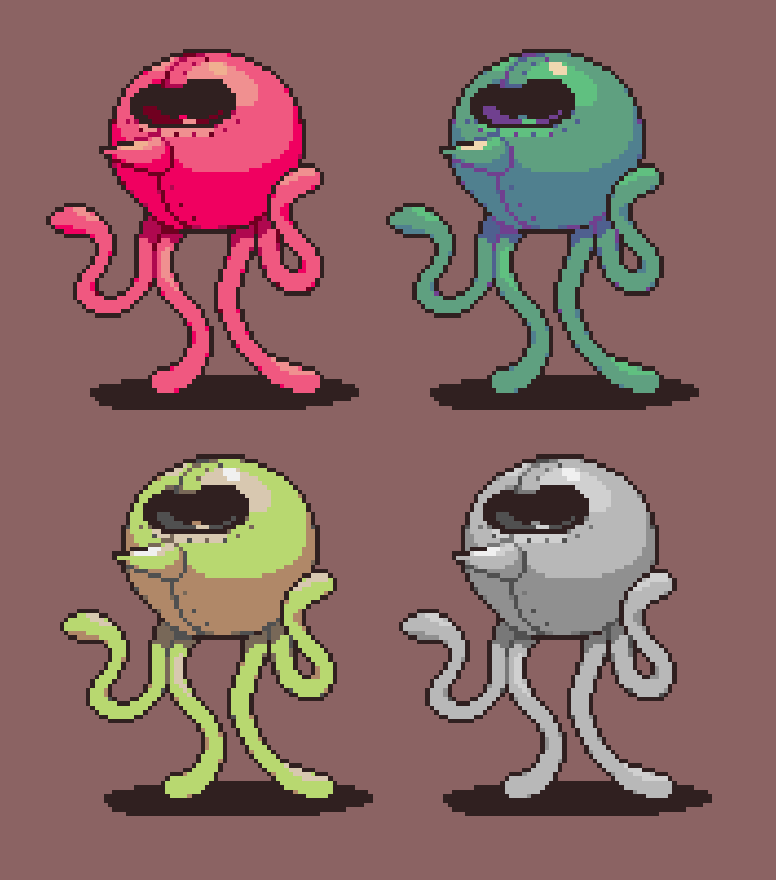 As of now, 80 enemy battle sprites have been completed/finalized!