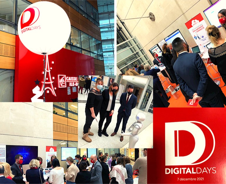 Succès des Digital Days à la Caisse d’Epargne Ile de France ! Programme sur nos nouveautés et outils digitaux sous formats : conférences, stands et ateliers.
#TransfoDigitale#DigitalbyCeidf #Collaboratif #Transversalité 
<a href="/CE_iledefrance/">Caisse d'Epargne IDF</a>
