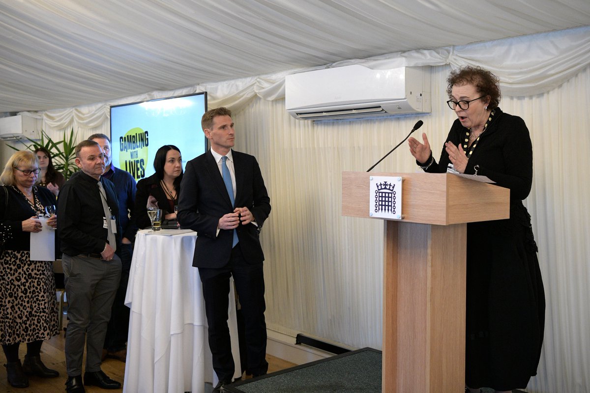 "We are here to ask you please in the Review of the Gambling Act to put policies in place to stop these deaths. Families know what would have saved their much-loved children &amp; partners and we can help."

Liz Ritchie telling <a href="/CPhilpOfficial/">Chris Philp MP</a> &amp; <a href="/DCMS/">Department for Culture, Media and Sport</a> that something has to change