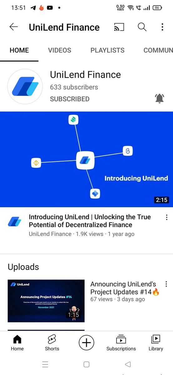 <a href="/UniLend_Finance/">UniLend Finance</a>  #UniLendOmnis  #DeFi