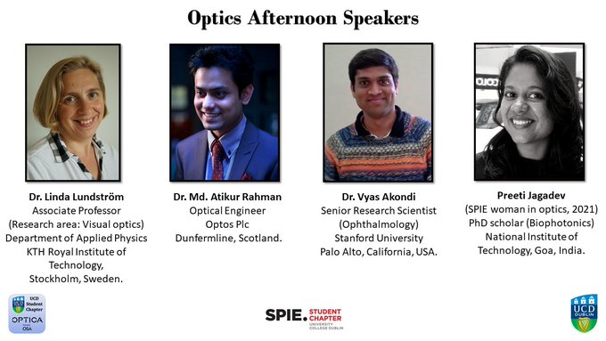 OPTICA Chapter UCD (@ucdchapter) on Twitter photo Our "Optics Afternoon" is coming up today at 2:00 pm Irish time. Free some time and join us for great talks and discussion🙃
ucd-ie.zoom.us/j/69799490242?…
<a href="/AOIgroupUCD/">UCD Optics Group</a> <a href="/UCDChapter/">OPTICA Chapter UCD</a> <a href="/ucd_spie/">UCD SPIE Student Chapter</a> <a href="/UCD_physics/">UCD Physics</a> <a href="/2021Ions/">IONS Ireland 2021</a> Our "Optics Afternoon" is coming up today at 2:00 pm Irish time. Free some time and join us for great talks and discussion🙃
ucd-ie.zoom.us/j/69799490242?…
<a href="/AOIgroupUCD/">UCD Optics Group</a> <a href="/UCDChapter/">OPTICA Chapter UCD</a> <a href="/ucd_spie/">UCD SPIE Student Chapter</a> <a href="/UCD_physics/">UCD Physics</a> <a href="/2021Ions/">IONS Ireland 2021</a>