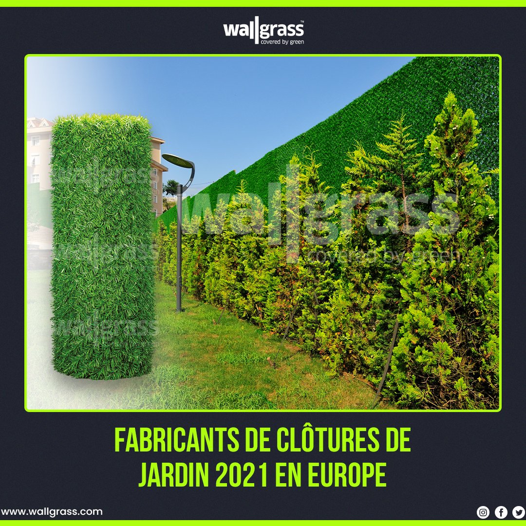 WallGrassGlobal's tweet photo. FABRICANTS DE CLÔTURES DE JARDIN 2021 EN EUROPE https://t.co/Cu84TyL4As

#grassfence #fence #gardenfence #grass #grasswall #wallgrass #artificialgrass #turffence #turf #turfwall #artificialturf #garden #greenfence #green #fender #strat #life #lifehacks #lifestyle #producer https://t.co/b1i26wKEBq