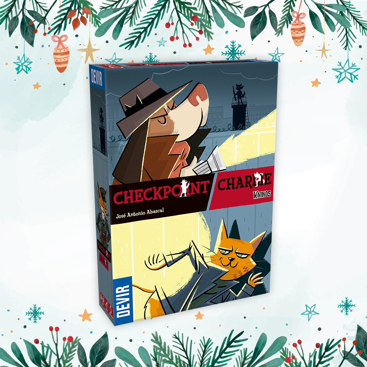 A la finestreta del dia 20 trobem checkpoint Charlie! 😜
Per participar en el #calendariadventdevir i endur-te el joc:

✅ Segueix-nos
✅ Fes ❤️ M'agrada + RT a la piulada
✅ Respon aquesta piulada, mencionant amb qui jugaràs aquest Nadal 😍

Anunciarem guanyador/a demà.