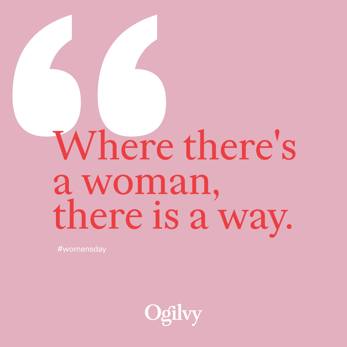 We've said it before and we'll say it again. 
Happy Women's Day, Namibia!

#ogilvynamibia #womensday