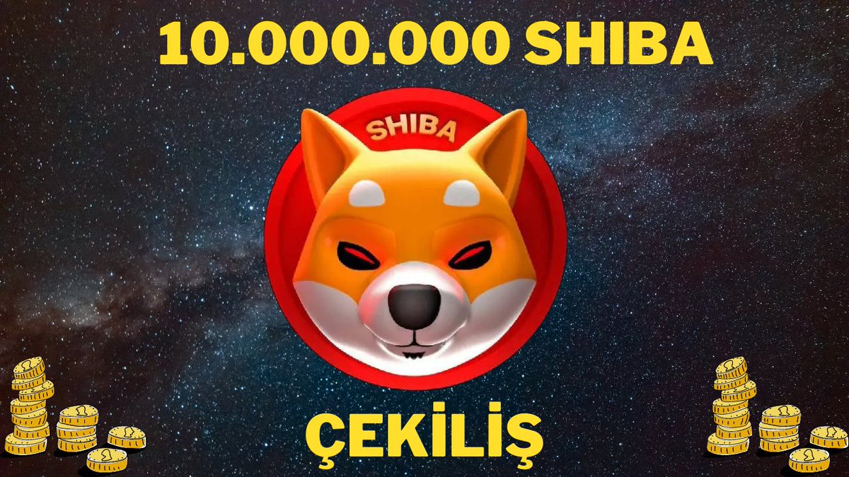 🔥10.000.000 SHIBA HEDİYE EDİYORUM🔥
🔥
Bu hesabı takip edip <a href="/KriptoyilmazG/">Kripto Yılmaz</a>
🔥
Bu twite RT ve Fav atıp 3 arkadaşını etiketleyen 10 kişiye  1 Milyon #shiba tahsis edilecektir.
🔥
Mesaj kutunuzun açık olduğuna emin olun
🔥
13.12.2021 23:00'da hediye sahiplerine ulaşacaktır.
#BTC