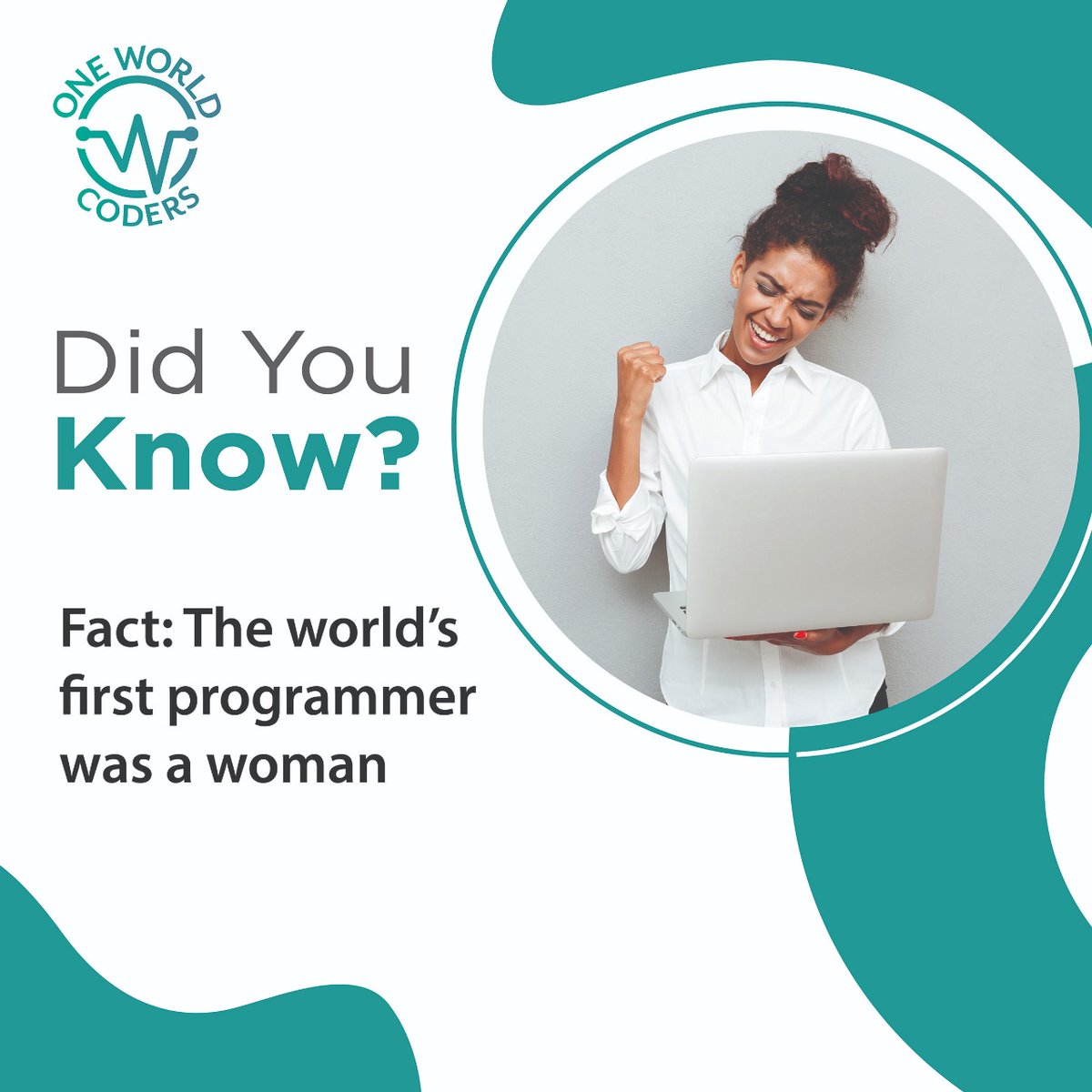 oneworldcoders's tweet photo. Ada Lovelace, born in 1815, was the world’s first programmer. She has developed the first computer program, a century before the first computer was created.
She was an English mathematician and writer.
#oneworldcoders #owc #softwaredeveloper #coding #rwanda #softwaredevelopment https://t.co/Dh4bs9UvfI