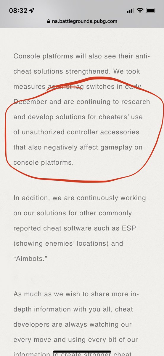 pubgstatsapp's tweet image. The lag switch patch was introduced with 15.1 which is great! Now I can’t wait for the next anti cheat to be developed! PUBG are coming after you cronus and strike pack losers!