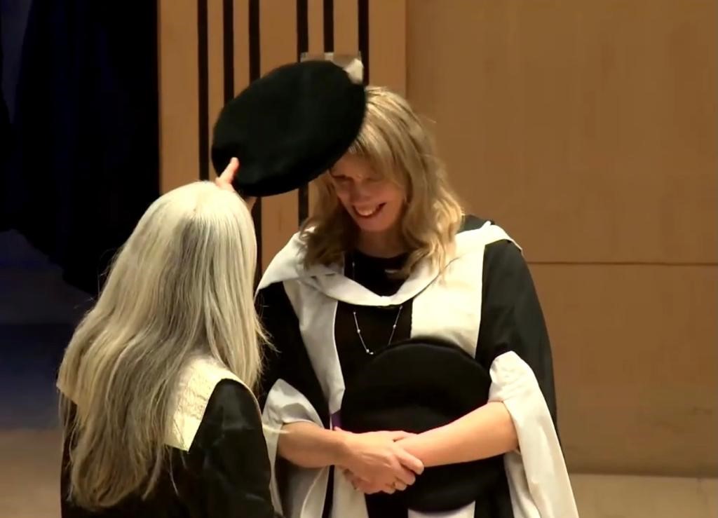 Congratulations Dr Hancock-Fraser!