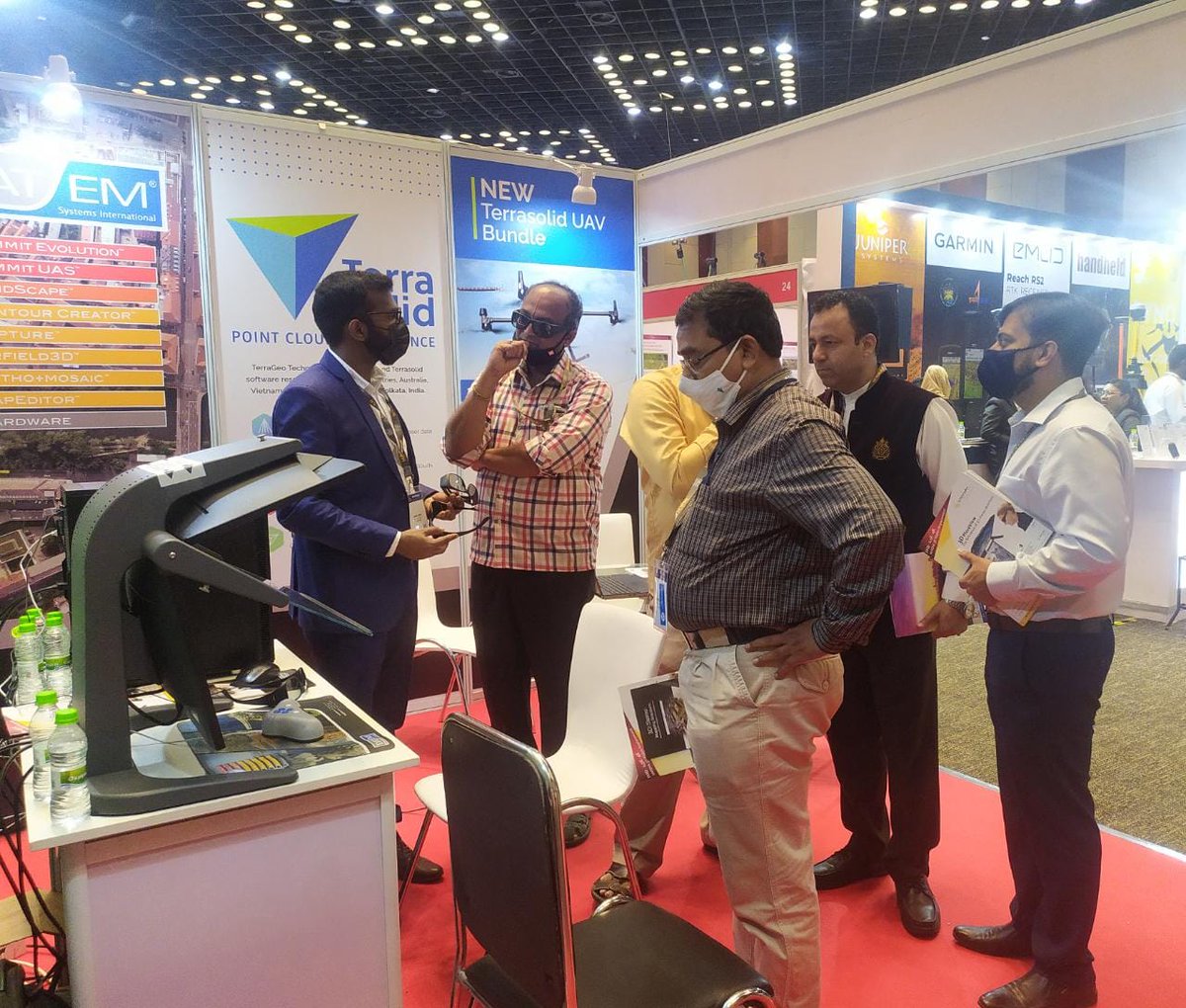 TechSchnell's tweet image. We like to extend our thanks to all for taking the time to visit our booth at GeoSmartIndia 2021, Hyderabad.
#3DStereomonitor #3Dstereovisualisation #3DPluraview #SchneiderDigital #SchnellTech #Germany #India #Hyderabad #Photogrammetry #GIS #LiDAR #3DMapping #LaserScanning