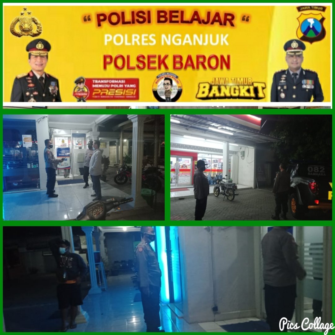 HumasBaron3's tweet photo. HARI          : kamis
TANGGAL : 9-12-2021
JAM           : 21.00 Wib

AIPTU BAMBANG SP Kspkt Polsek Baron bersama 2 anggota melaksanakan patroli di obyek vital SPBU, BRI Baron dan dilanjutkan ke pemukiman, dialogis dengan warga untuk menciptakan situasi Kamtibmas aman. https://t.co/ViPRcd1pWl
