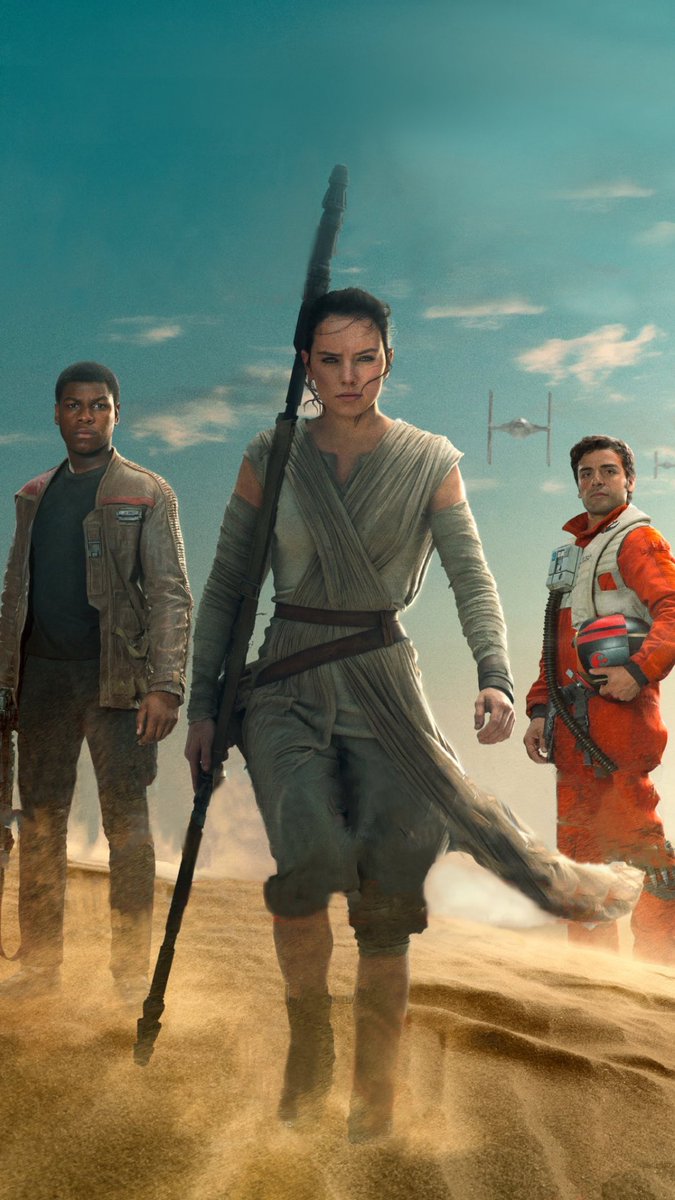 Who’s your trio? I want to see something.

Retweet - Harry Ron &amp; Hermione

Like - Rey Finn &amp; Poe