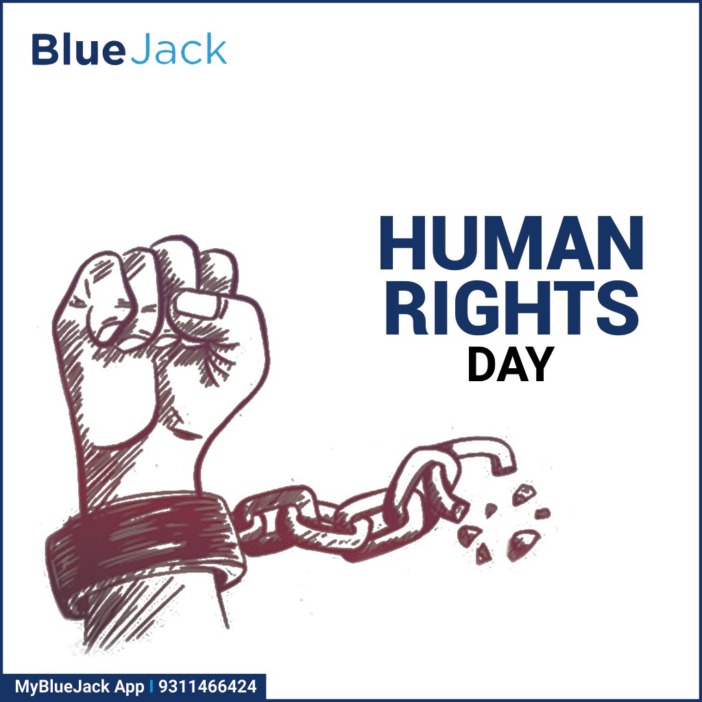 BlueJackAuto's tweet photo. Our hopes for a more just, safe, and peaceful world can only be achieved when there is universal respect for the inherent dignity and equal rights of all members of the human family. Happy Human Rights day to everyone! #humanrights #bluejack https://t.co/vLb7sU1WgB