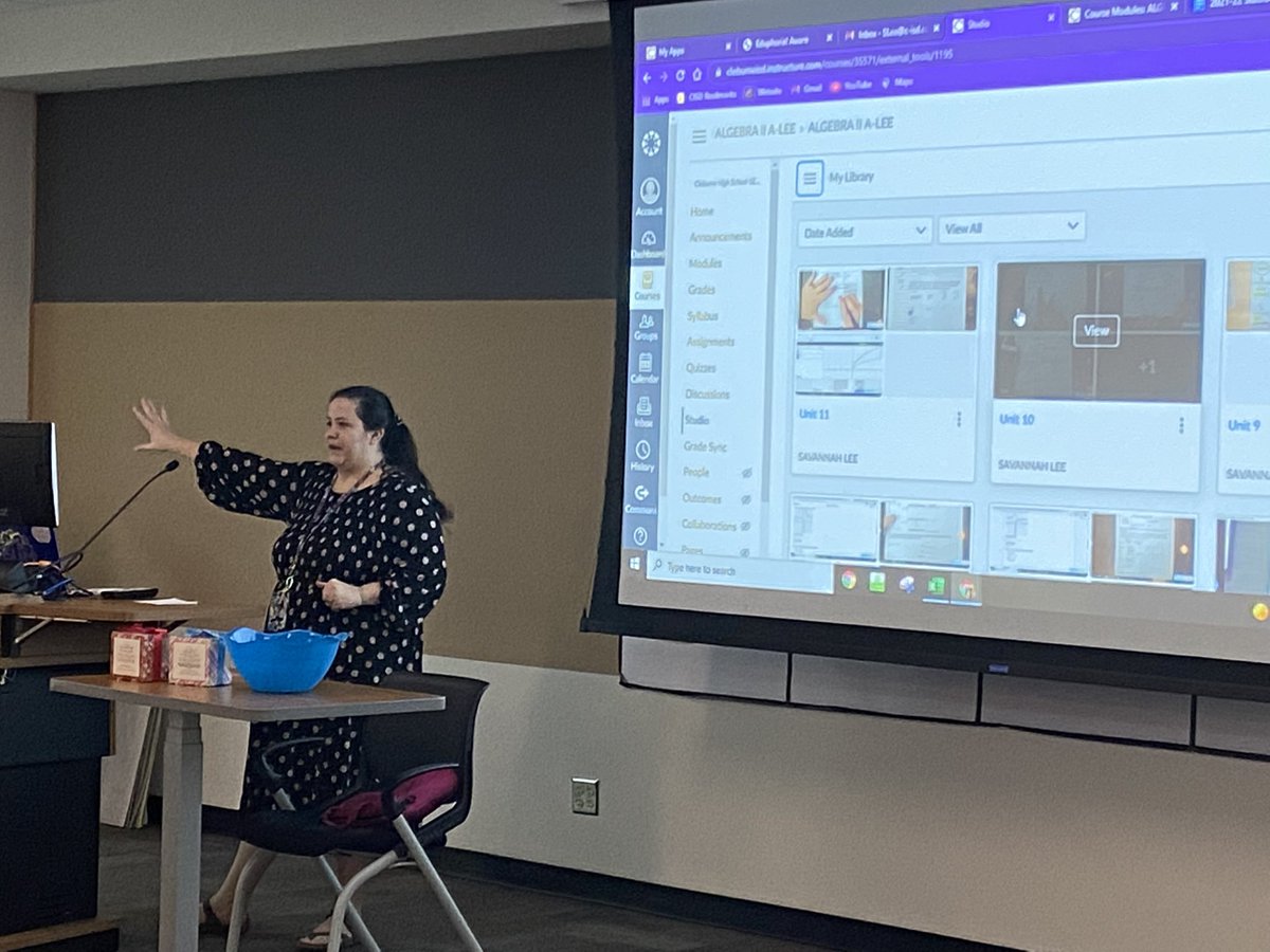 CISD_Curriculum's tweet image. Our @CleburneISD teachers shared their @CanvasLMS Studio tips and tricks this week at our Studio Cohort meeting. Great learning opportunity! 🙌

#CISDALLIN