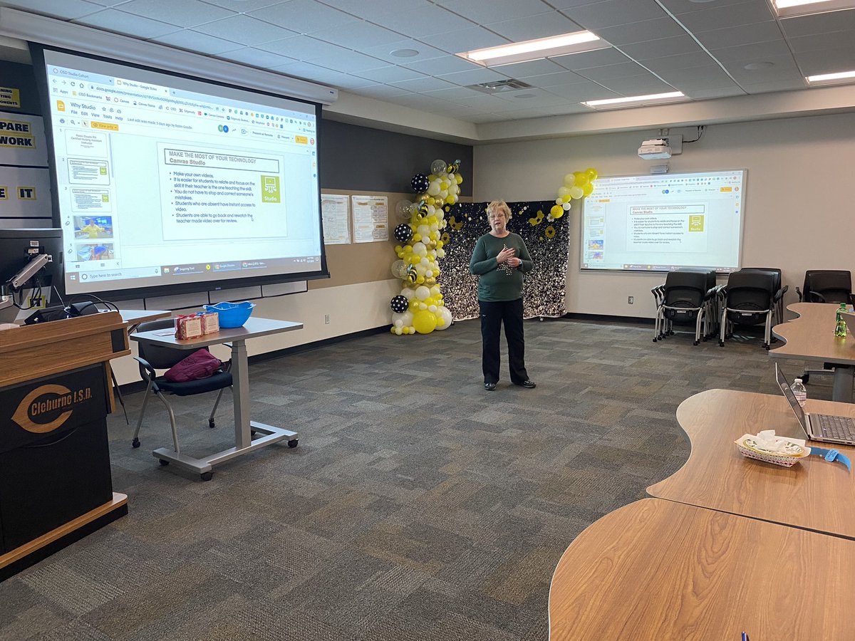 CISD_Curriculum_Dept (@cisd_curriculum) on Twitter photo Our <a href="/CleburneISD/">Cleburne ISD</a> teachers shared their <a href="/CanvasLMS/">Canvas LMS</a> Studio tips and tricks this week at our Studio Cohort meeting. Great learning opportunity! 🙌
#CISDALLIN Our <a href="/CleburneISD/">Cleburne ISD</a> teachers shared their <a href="/CanvasLMS/">Canvas LMS</a> Studio tips and tricks this week at our Studio Cohort meeting. Great learning opportunity! 🙌
#CISDALLIN