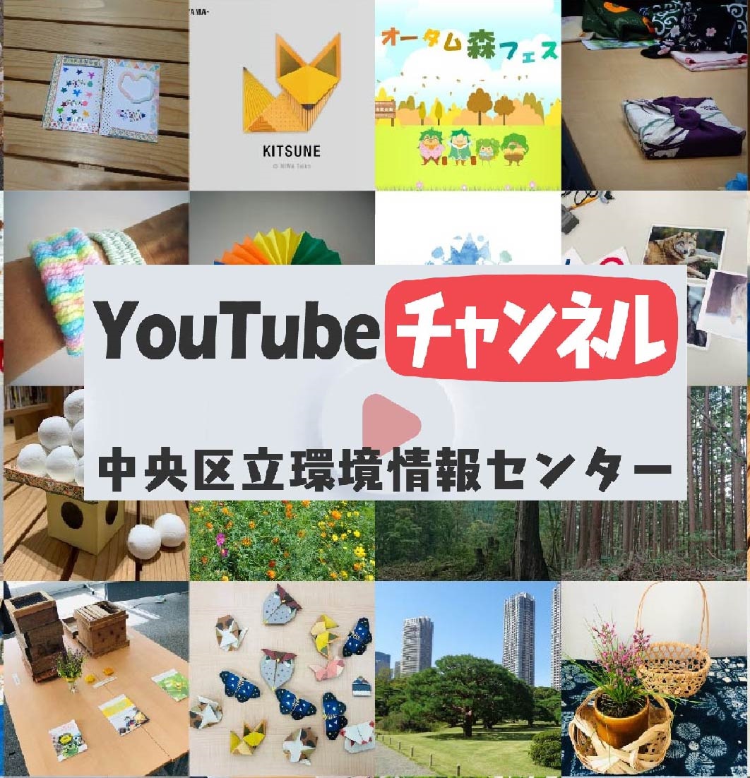 تويتر 中央区立環境情報センター على تويتر Youtubeチャンネル を開設しました 講座 講演会 イベント などの告知動画や Youtubeライブ 配信などを公開していきます T Co Btuxcicjy0