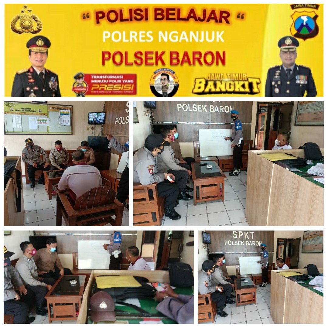 HumasBaron3's tweet photo. Pagi ini selesai apel pagi Alhamdulillah bisa laksanakan giat polisi belajar guna peningkatan pelayanan kepada Masyarakat bertambah meningkat. https://t.co/PTci7ePrw1