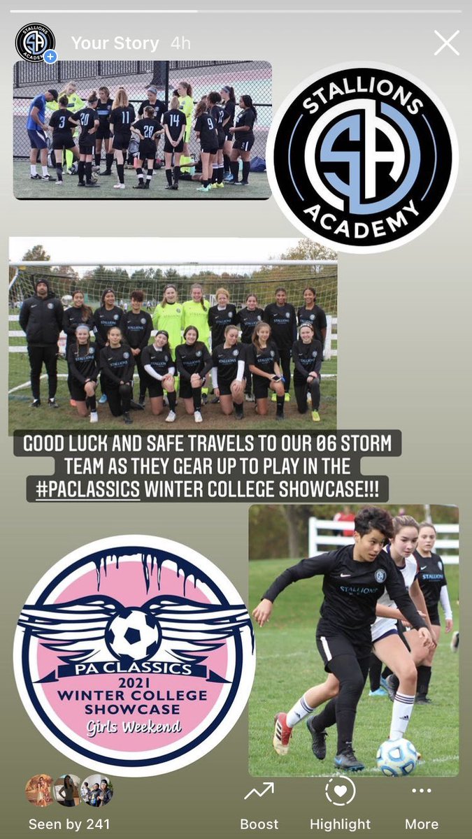 NJStallions's tweet photo. Our U16G NJ Stallions 06 Storm head to PA for the PA Classics Girls Winter Showcase! Bring it ladies! Good luck this weekend! #edpsoccer #njstallions #njyouthsoccer #womeninsports https://t.co/yWLLd2RYwI