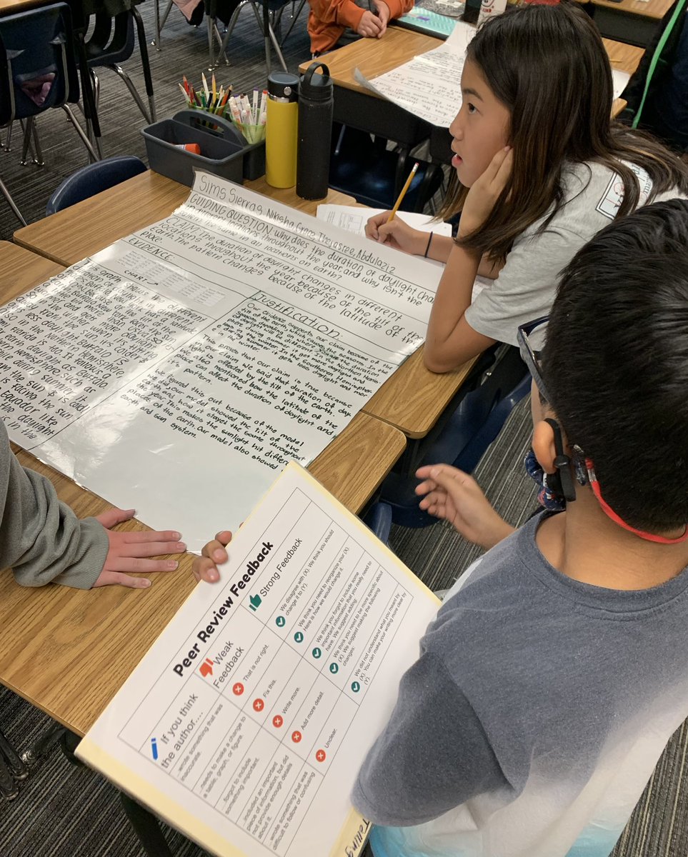 TollingerT's tweet image. 5th grade scientists @RiddleElem defending their research during our ADI Argumentation phase. Great questioning and feedback happening here! @mcleodl @JEFlemmer @friscoisd #FISDElemSci @ArgumentDriven #ADI #InquiryLearning